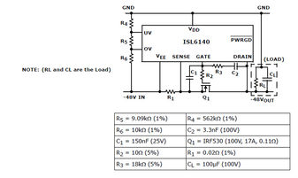 ISL6140/41EVAL1Z 